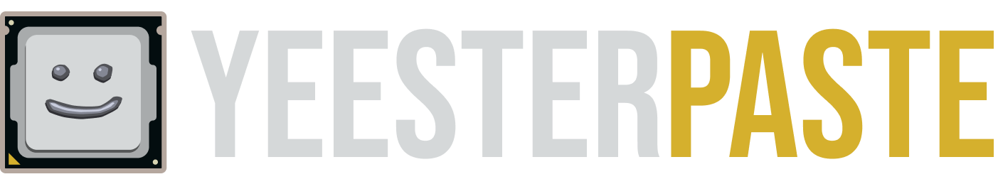 YeesterPaste